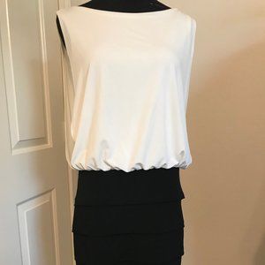 EnFocus Studio Black and White Dress